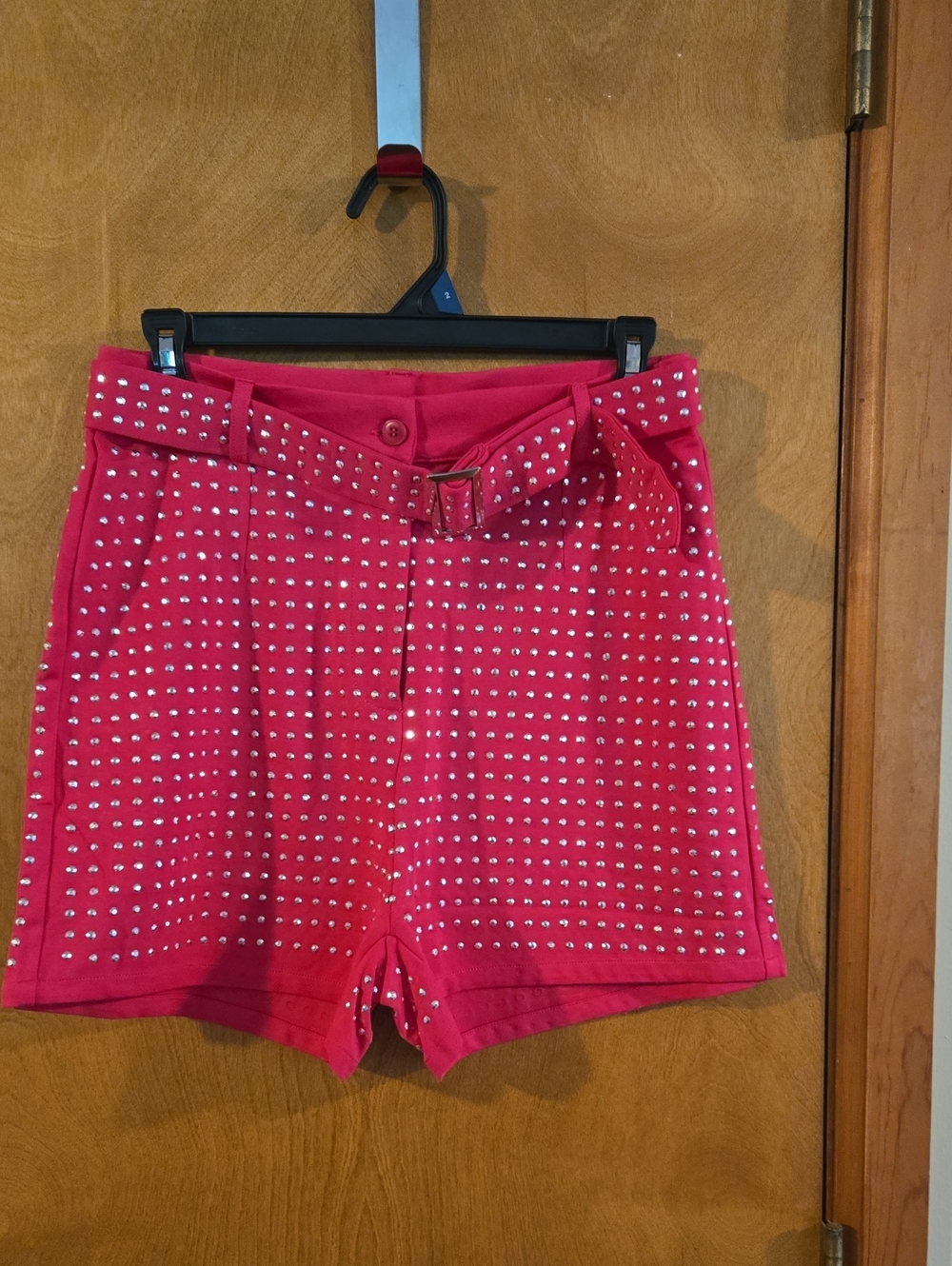 NWT Blue B Pink Sparkle Shorts M